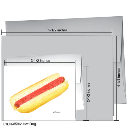 Hot Dog, Greeting Card (8596), Enclosure, printedcanvas.com
