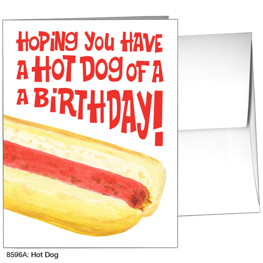 Hot Dog, Greeting Card (8596A), A2, printedcanvas.com