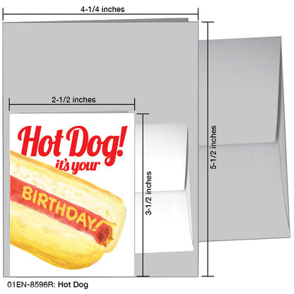 Hot Dog, Greeting Card (8596R)