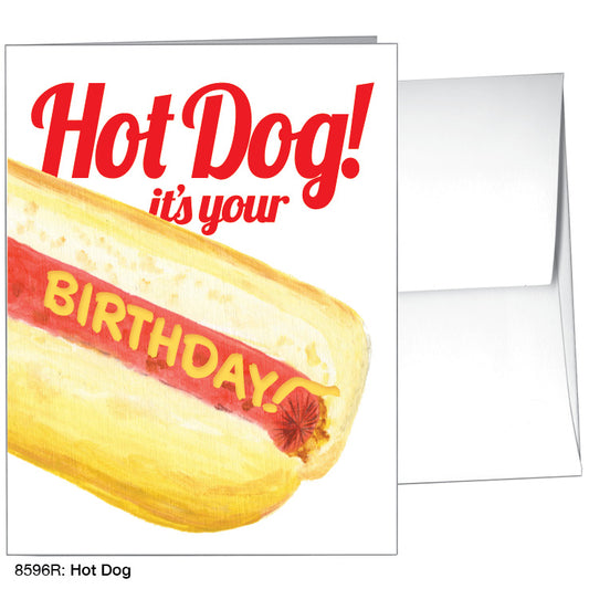 Hot Dog, Greeting Card (8596R), A2 Card, printedcanvas.com