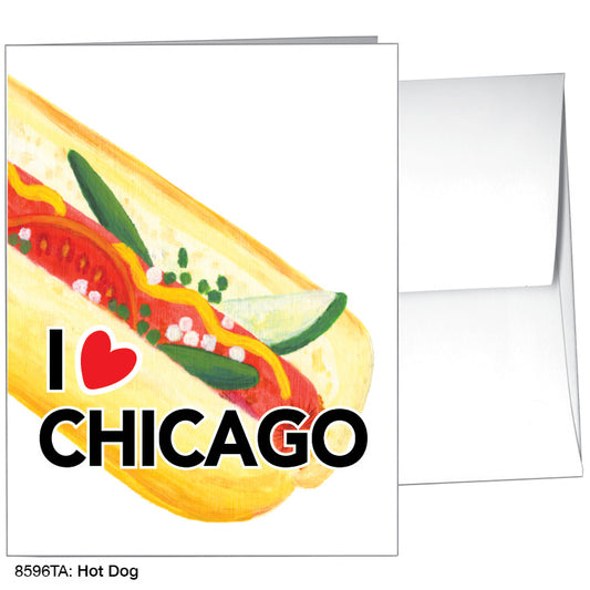 Hot Dog, Greeting Card (#8596TA)