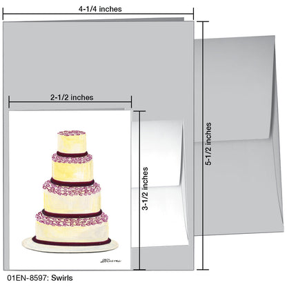 Swirls, Greeting Card (8597), Enclosure, printedcanvas.com