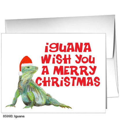 Iguana, Greeting Card (8599B), A2 Card, printedcanvas.com