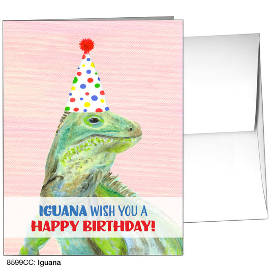 Iguana, Greeting Card (8599CC)