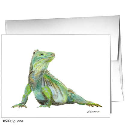 Iguana, Greeting Card (8599)