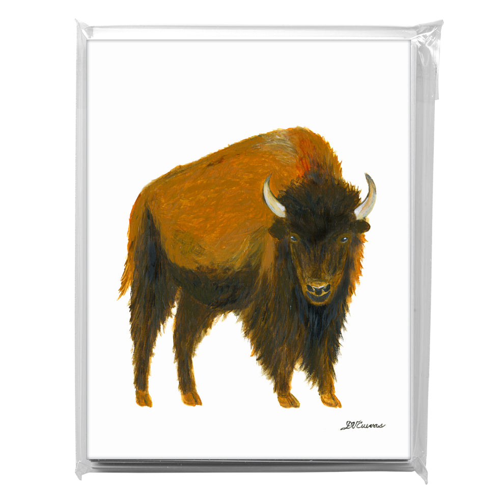 Bison, Greeting Card (8600), A2 8-Pack, printedcanvas.com