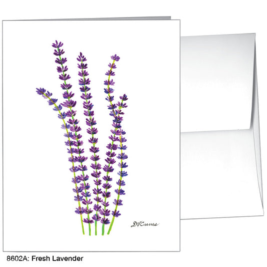 Fresh Lavender, Greeting Card (#8602A)