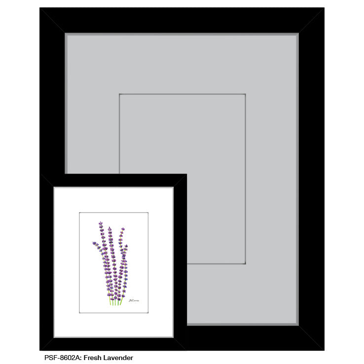 Fresh Lavender, Print (#8602A), Print Matted, www.printedcanvas.com