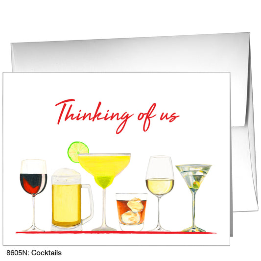 Cocktails, Greeting Card (8605N)