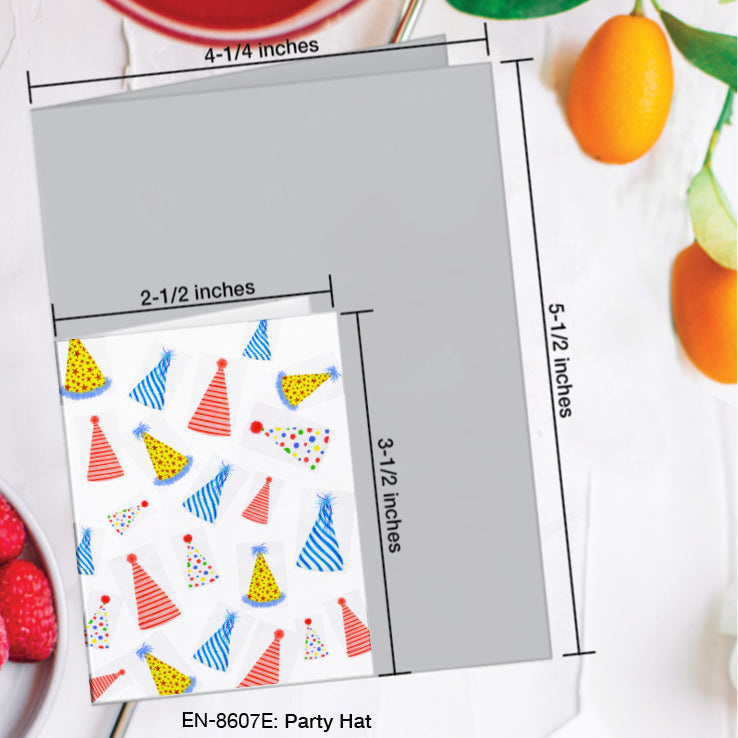 Party Hat, Greeting Card (#8607E)