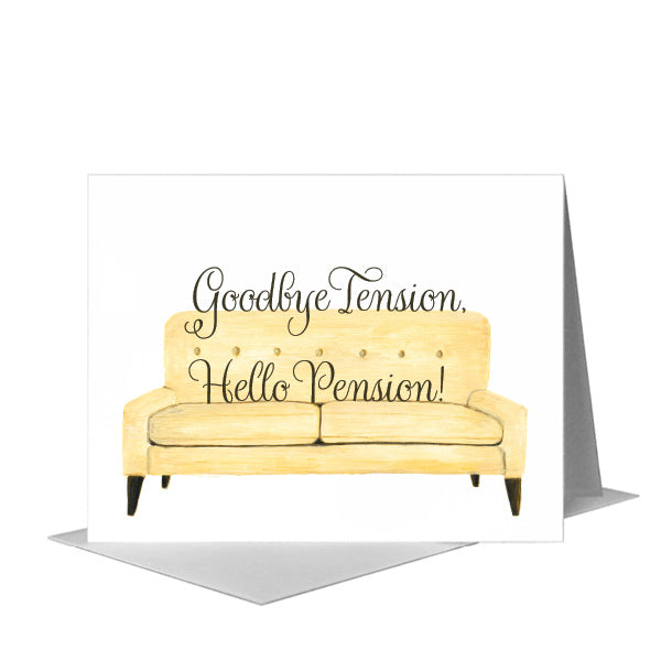 Sofa, Greeting Card (#8608E), A2 Card Front, www.printedcanvas.com