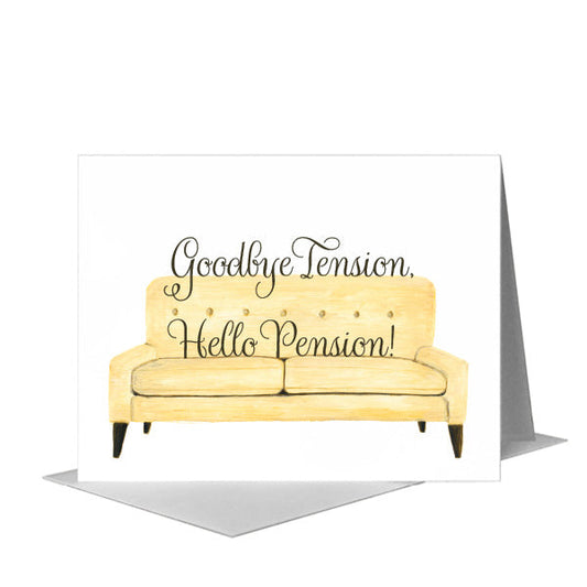 Sofa, Greeting Card (#8608E) A2 Card Front, www.printedcanvas.com