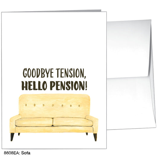 Sofa, Greeting Card (8608EA), A2 Card Front, www.printedcanvas.com