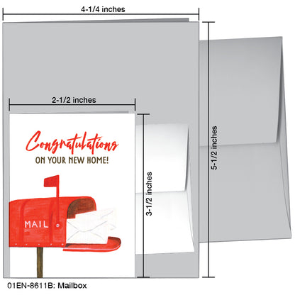 Mailbox, Greeting Card (8611B)