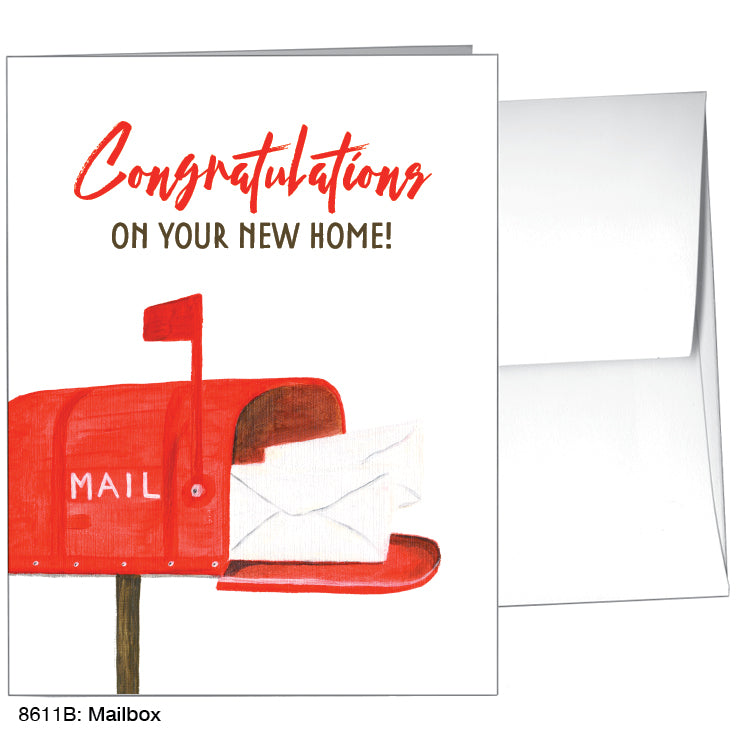 Mailbox, Greeting Card (8611B), A2 Card, www.printedcanvas.com