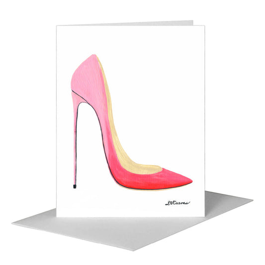 Heel, Greeting Card (#8614A) A2 Card Front, www.printedcanvas.com