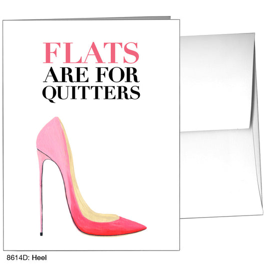 Heel, Greeting Card (8614D), A2 Card Front, www.printedcanvas.com