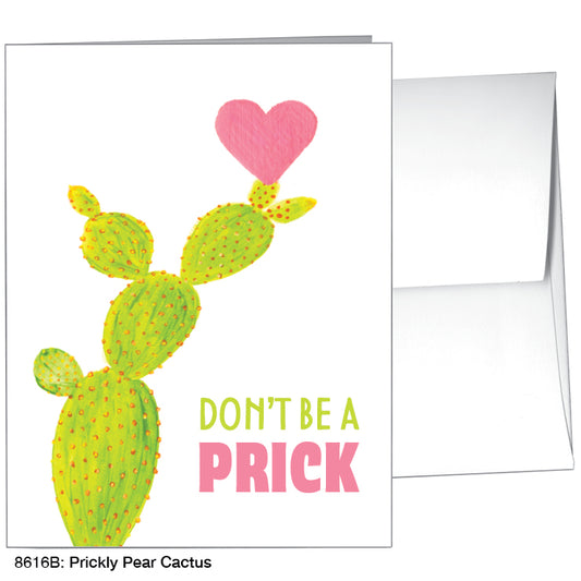 Prickly Pear Cactus, Greeting Card (#8616B), A2 Card Front, www.printedcanvas.com