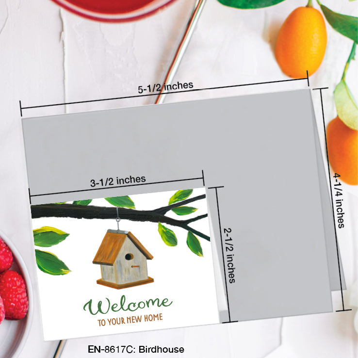 Birdhouse, Greeting Card (#8617C)
