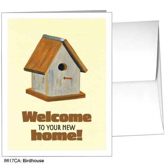 Birdhouse, Greeting Card (8617CA), A2 Card Front, www.printedcanvas.com