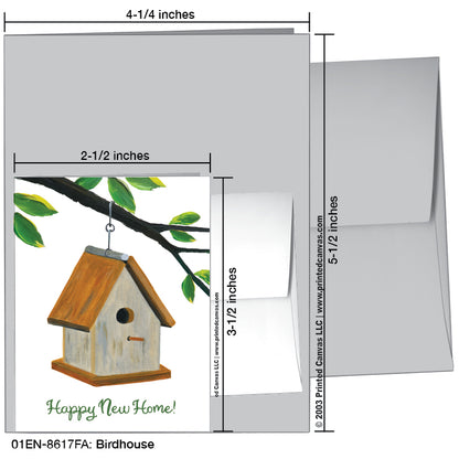 Birdhouse, Greeting Card (#8617FA)