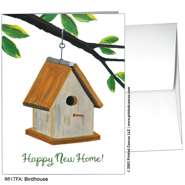Birdhouse, Greeting Card (#8617FA)