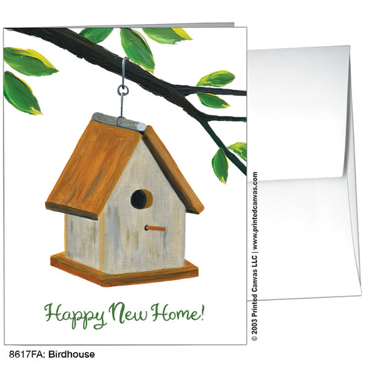 Birdhouse, Greeting Card (#8617FA)