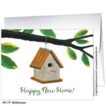 Birdhouse, Greeting Card (#8617F)