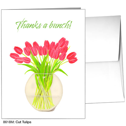 Cut Tulips, Greeting Card (8618M)