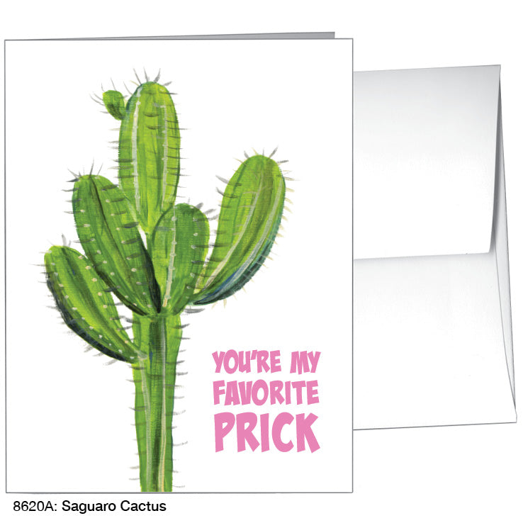 Saguaro Cactus, Greeting Card (8620A), A2 Card, www.printedcanvas.com
