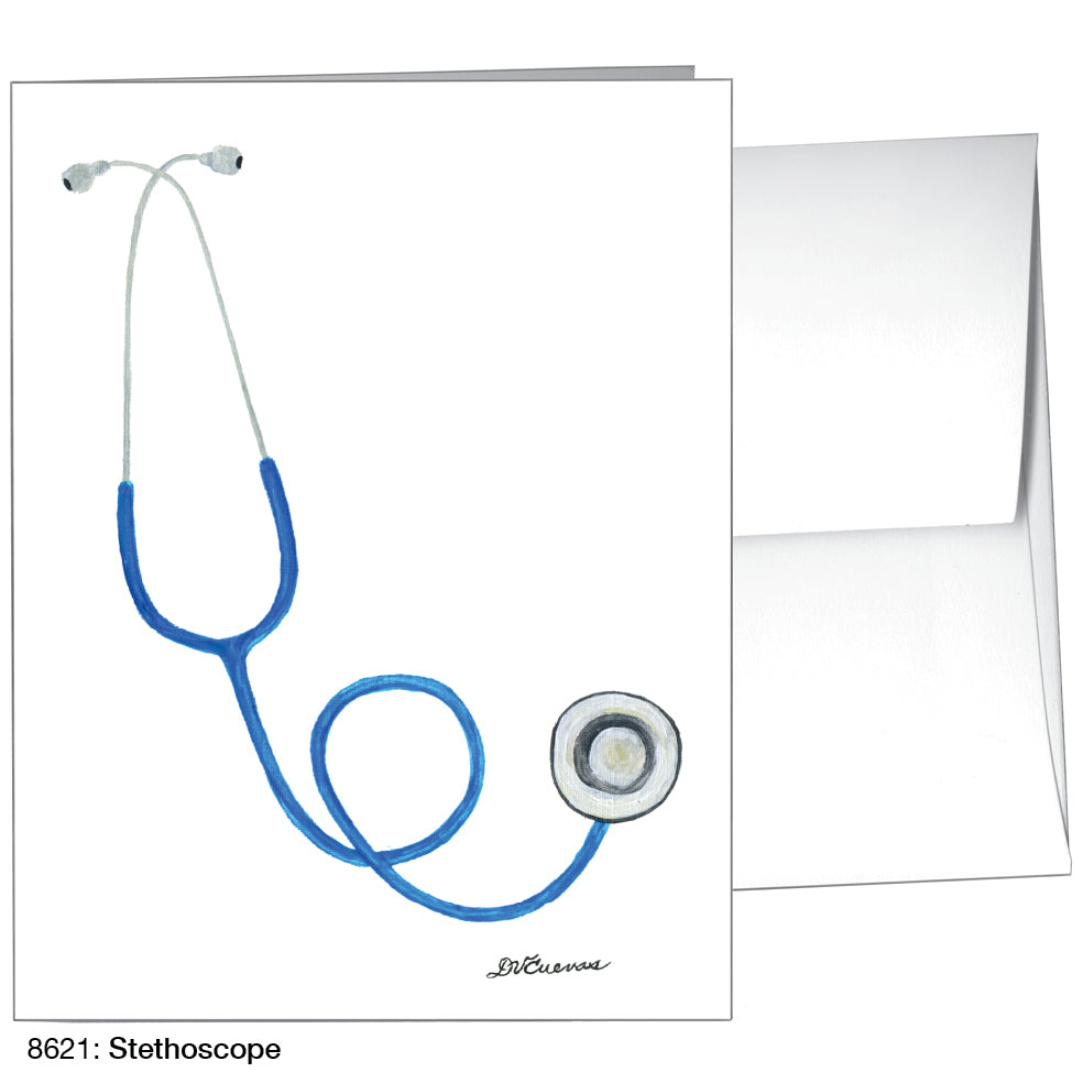 Stethoscope, Greeting Card (8621), A2, printedcanvas.com