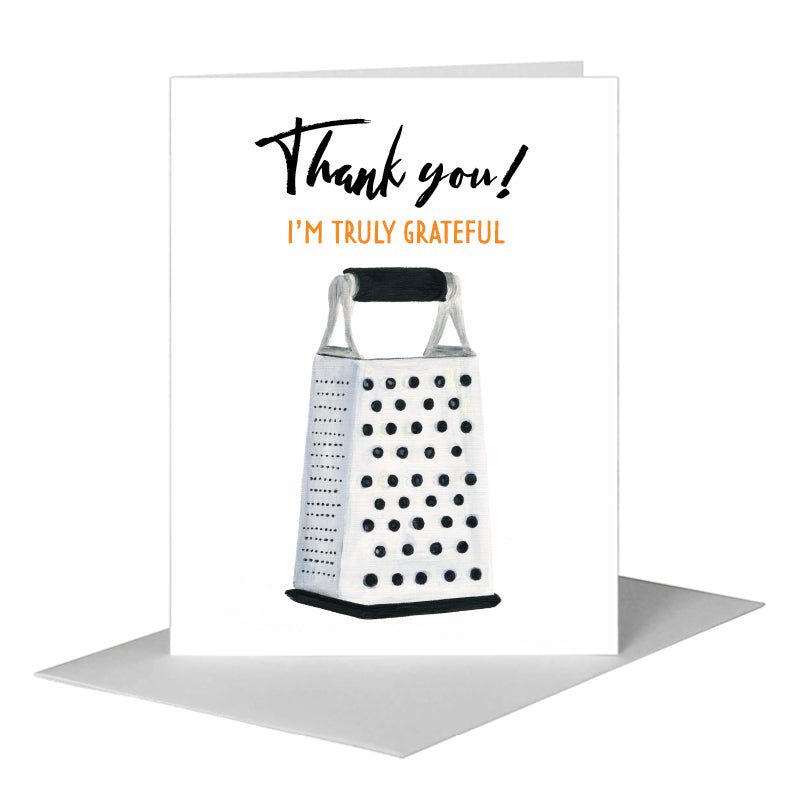 Grater, Greeting Card (#8622C), A2 Card Front, www.printedcanvas.com