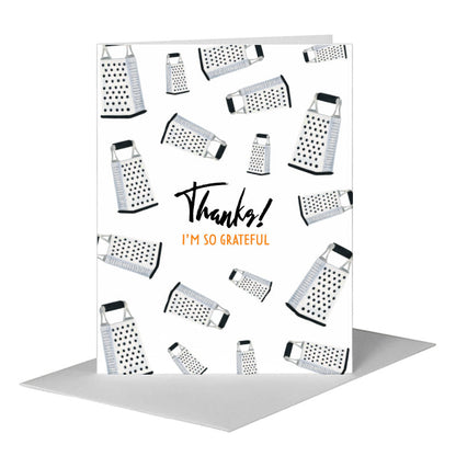 Grater, Greeting Card (#8622E) A2 Card Front, www.printedcanvas.com