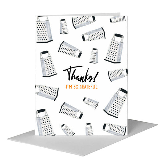 Grater, Greeting Card (#8622E) A2 Card Front, www.printedcanvas.com