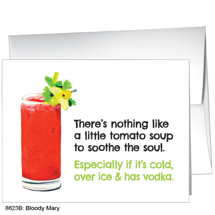 Bloody Mary, Greeting Card (8623B), A2, printedcanvas.com