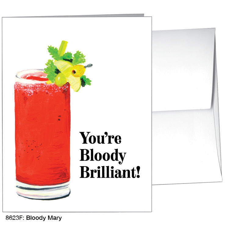 Bloody Mary, Greeting Card (8623F), A2 Card, www.printedcanvas.com