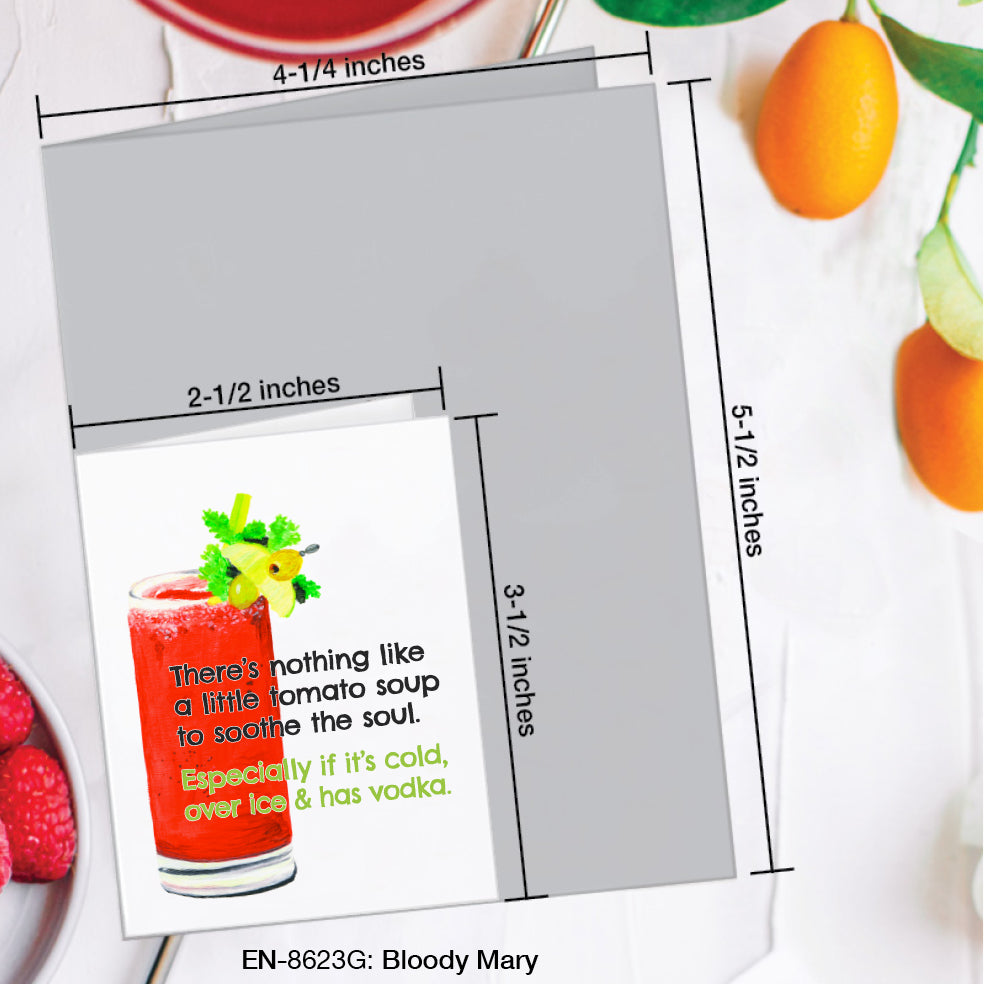 Bloody Mary, Greeting Card (#8623G)