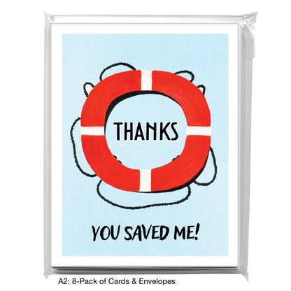 Lifesaver, Greeting Card (8627D)