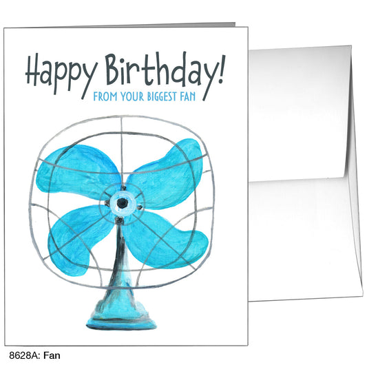 Fan, Greeting Card (8628A), A2, printedcanvas.com