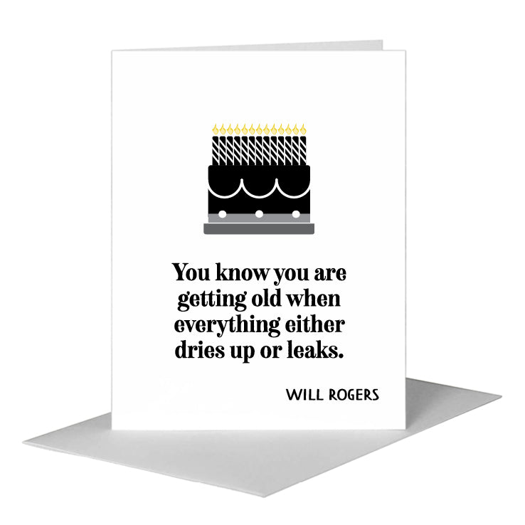 Old, Greeting Card (#8629F), A2 Card Front, www.printedcanvas.com