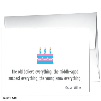 Old, Greeting Card (8629H)