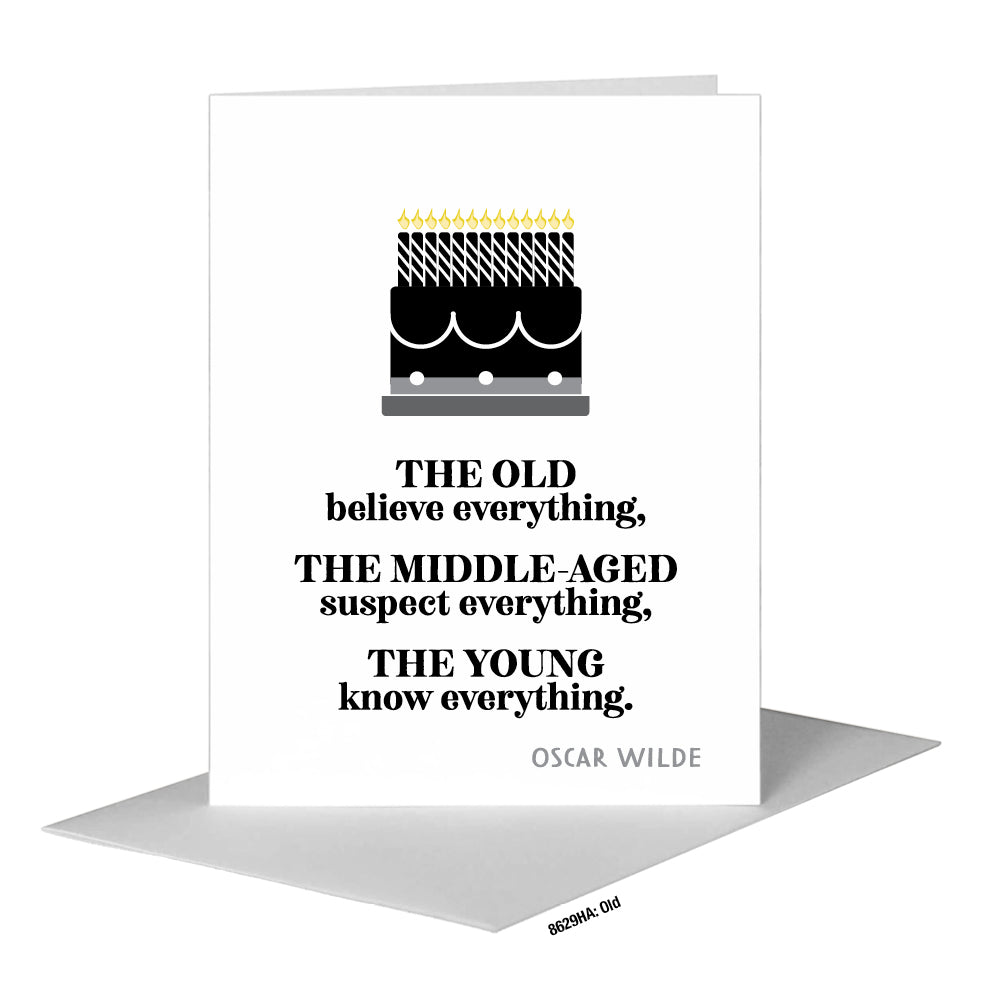 Old, Greeting Card (#8629HA)