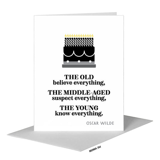 Old, Greeting Card (#8629HA)