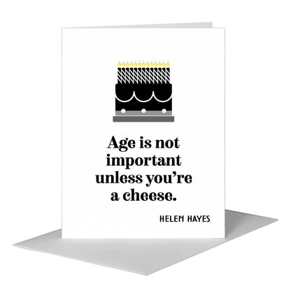 Old, Greeting Card (#8629J), A2 Card Front, www.printedcanvas.com