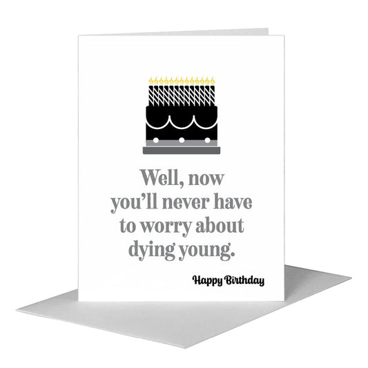 Old, Greeting Card (#8629K) A2 Card Front, www.printedcanvas.com