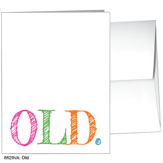 Old, Greeting Card (8629VA)