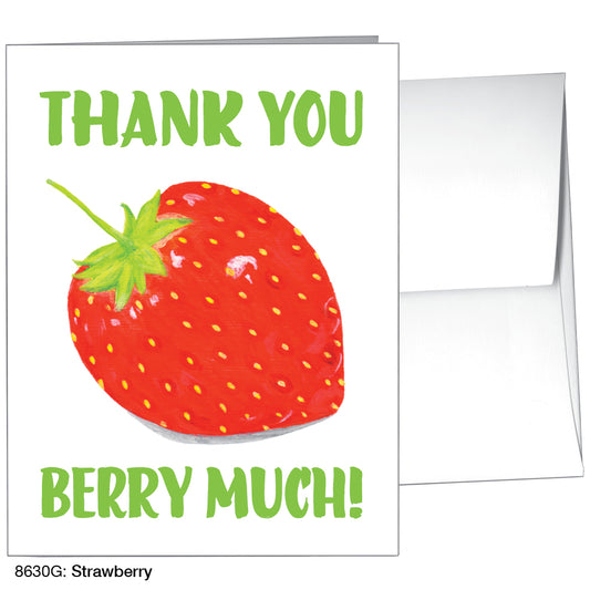 Strawberry, Greeting Card (8630G)