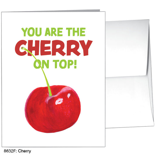 Cherry, Greeting Card (8632F), A2 Card Front, www.printedcanvas.com