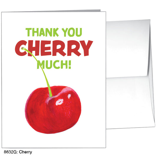 Cherry, Greeting Card (8632G), A2 Card Front, www.printedcanvas.com