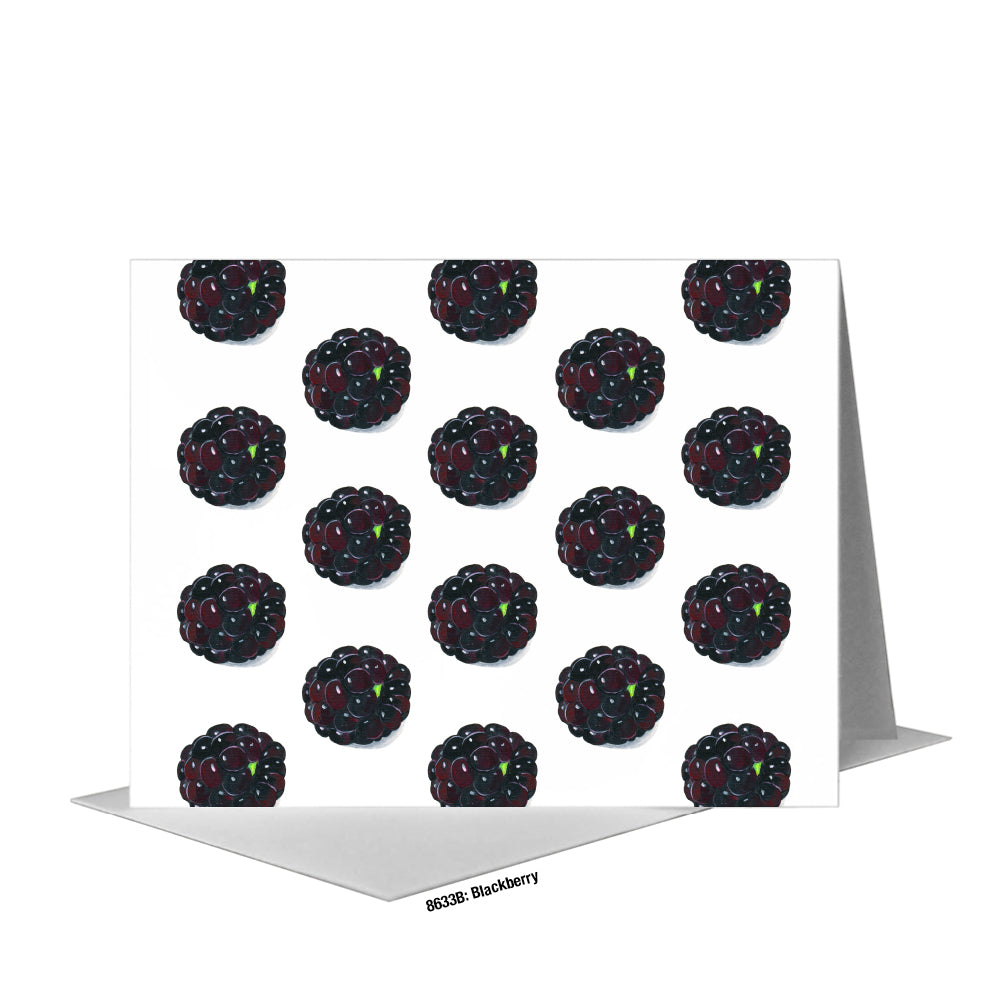 Blackberry, Greeting Card (#8633B)